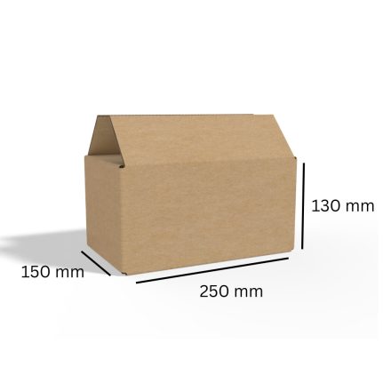 Kartondoboz 250x150x130 - 3 rétegű