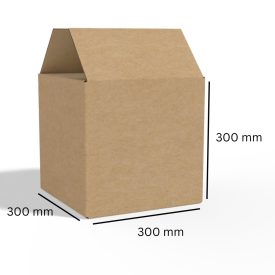 Kartondoboz 300x300x300 - 3 rétegű