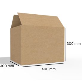Kartondoboz 400x300x300 - 3 rétegű